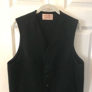 Filson Wool Mackinaw Vest Medium